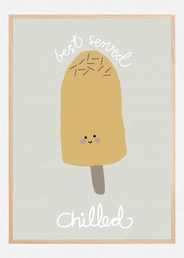 Chilled Ice Cream Poster