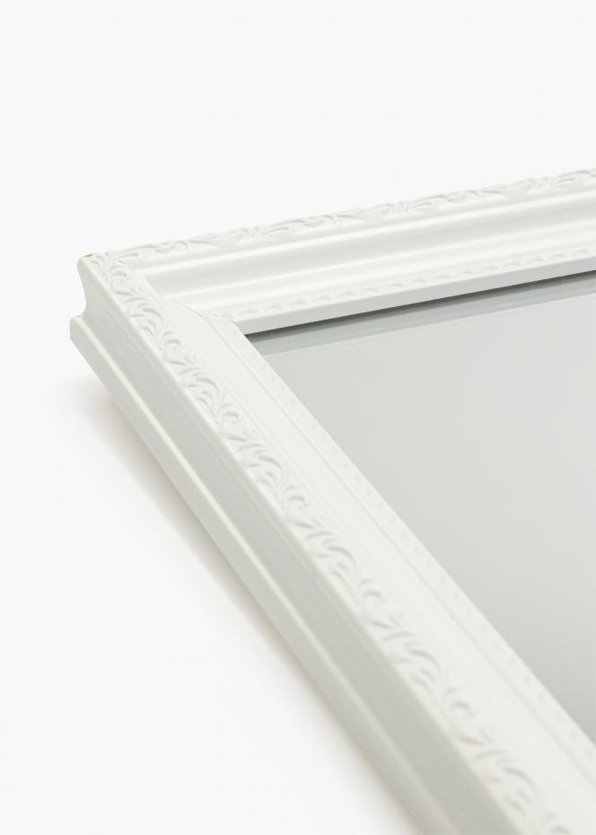 Miroir Abisko Blanc 50x70 cm