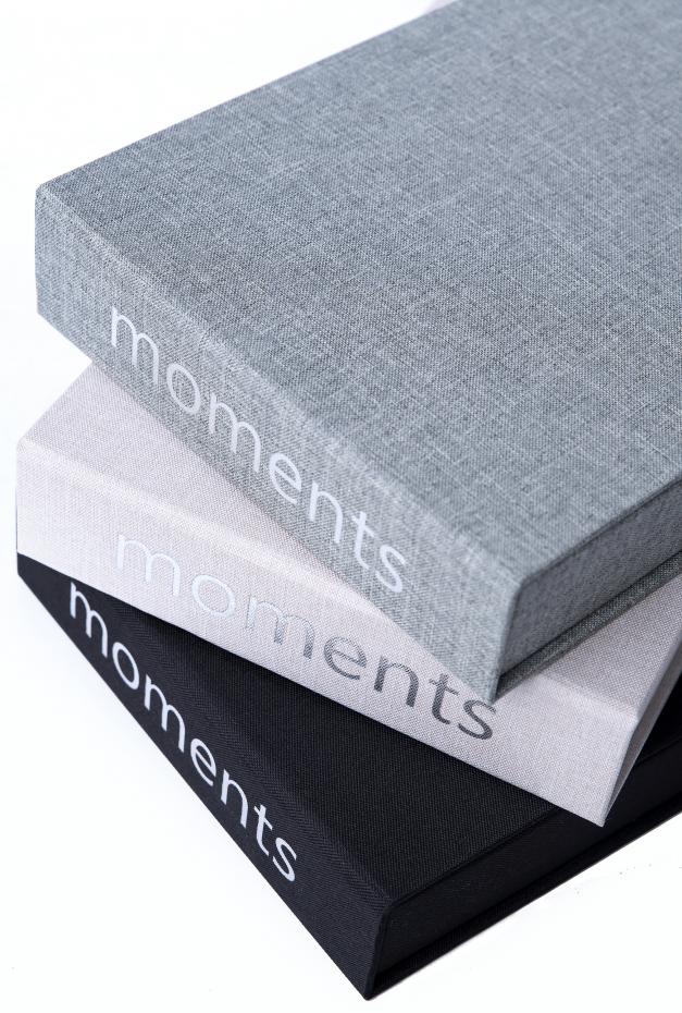 Moments Grey (30 pages noires / 15 feuilles)