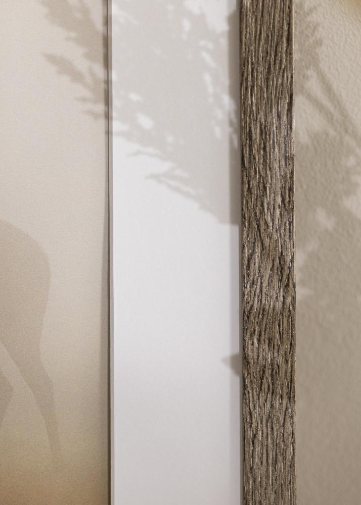Cadre Stilren Verre Acrylique Dark Grey Oak 70x100 cm
