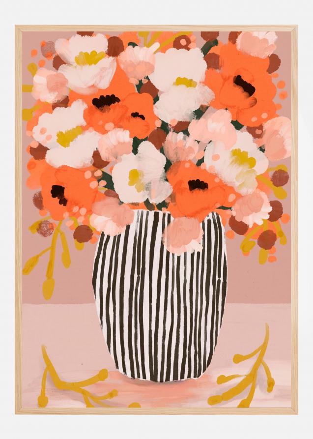 Pastel Flower Impression no 10 Poster