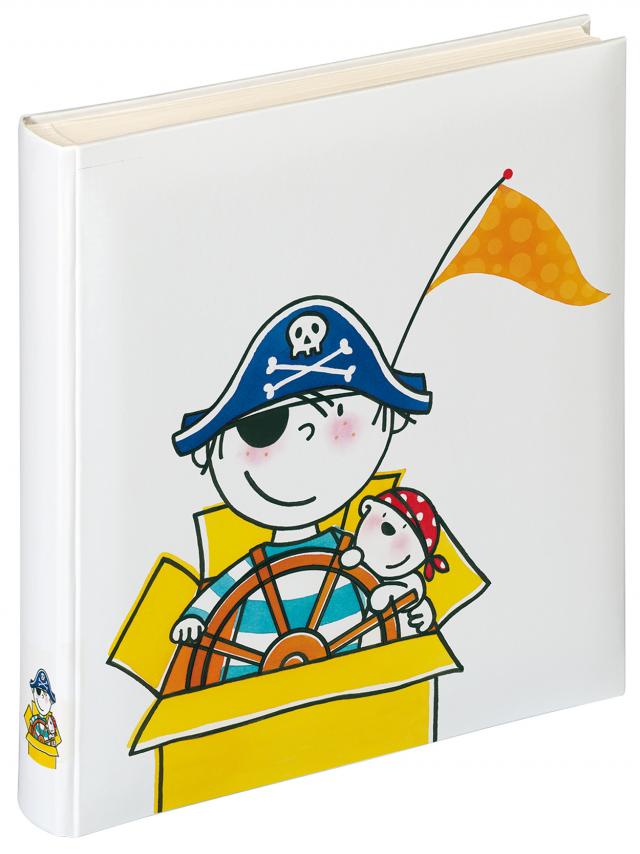 Album enfant Pirate Maternelle - 28x30,5 cm (50 pages blanches / 25 feuilles)