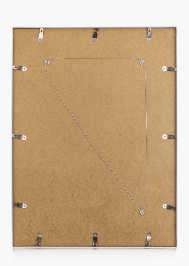 Miroir Chicago Argent Mat 31,1x41,1 cm