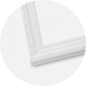 Cadre Abisko Verre Acrylique Blanc 21x29,7 cm (A4)
