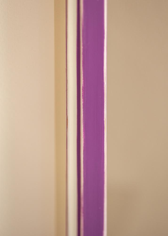 Cadre Diana Verre acrylique Violet 40x40 cm