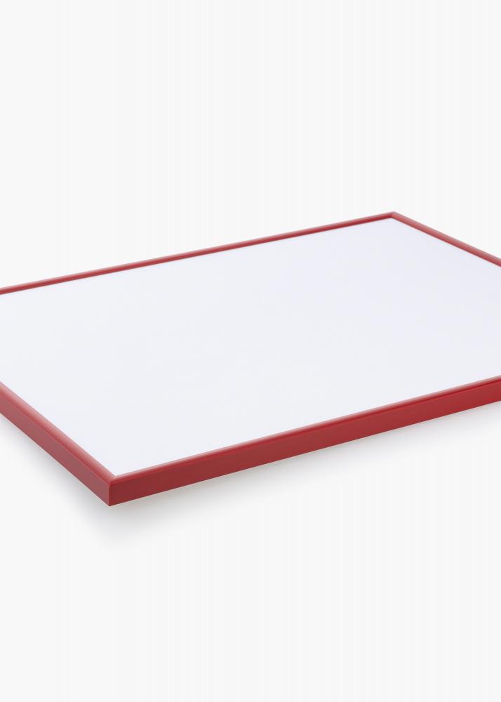 Cadre New Lifestyle Medium Red 30x40 cm - Passe-partout Blanc 21x29,7 cm