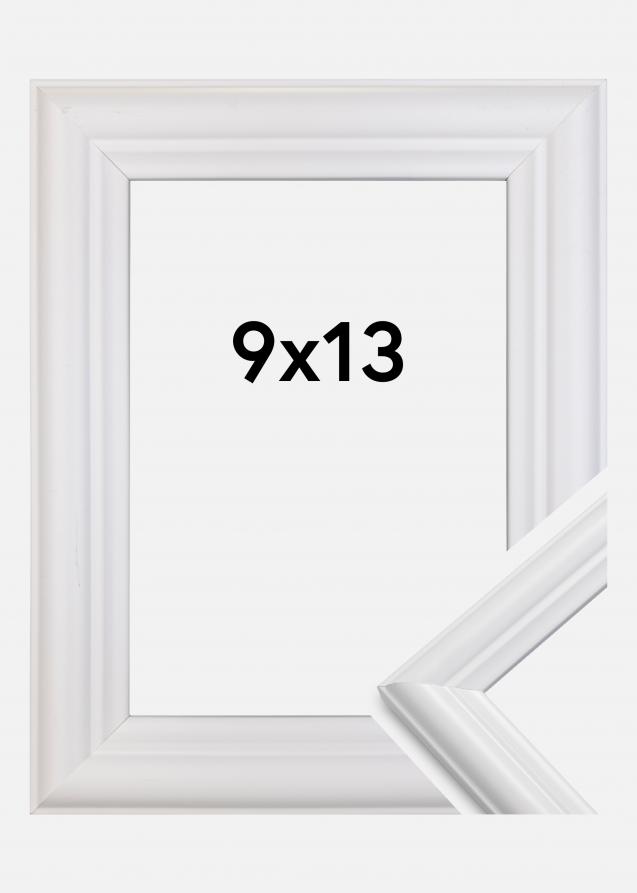 Cadre Siljan Verre Acrylique Blanc 9x13 cm