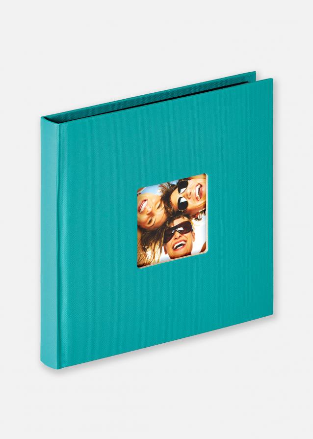 Fun Album Turquoise - 18x18 cm (30 pages noires / 15 feuilles)