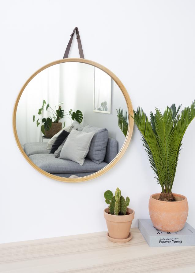 Miroir Bambou diamètre 60 cm