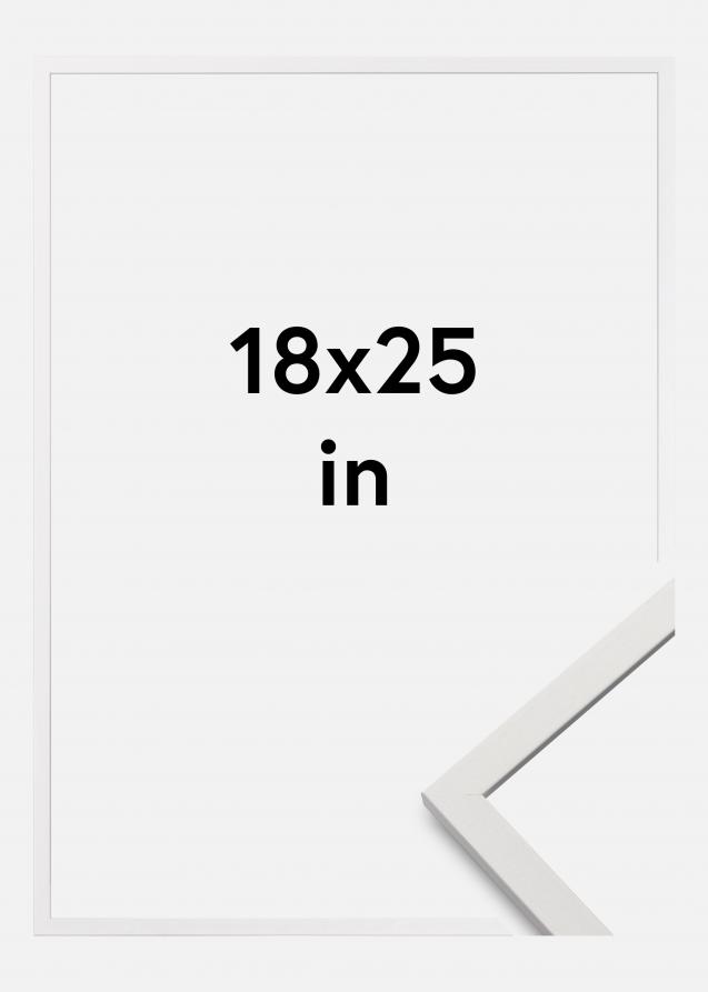Cadre Edsbyn Verre Acrylique Blanc 18x25 pouces (45,72x63,5 cm)