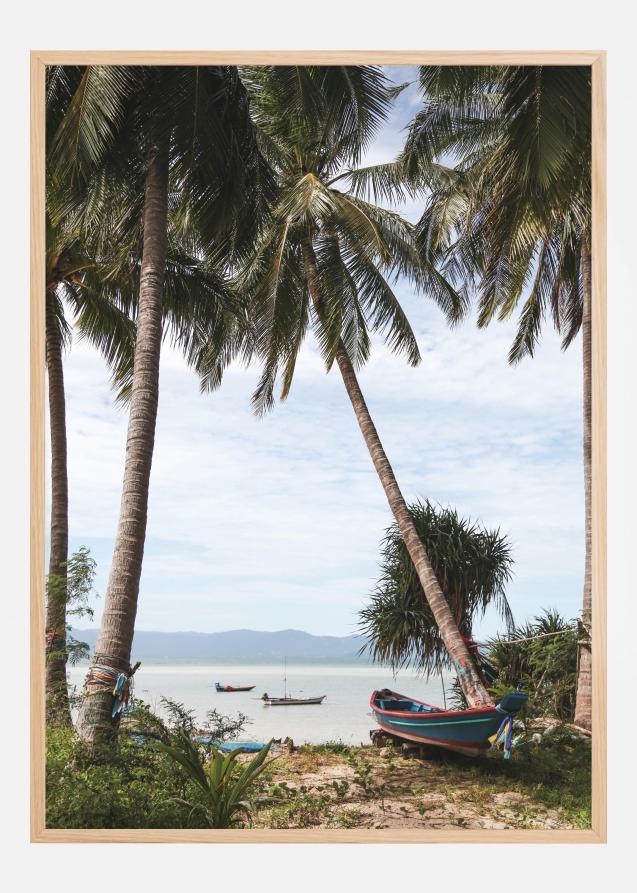 Boats In Thailand Poster