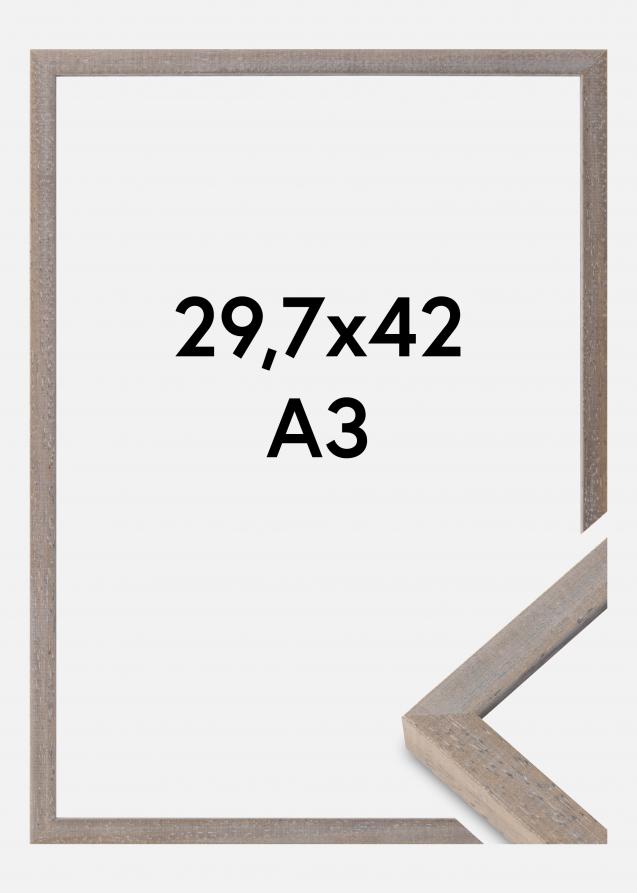 Cadre Ares Verre acrylique Gris 29,7x42 cm (A3)