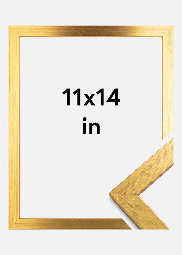 Cadre Gold Wood 11x14 pouces (27,94x35,56 cm)