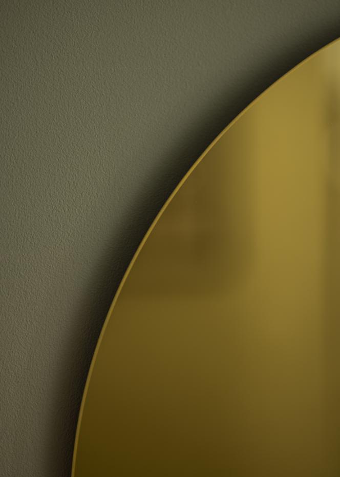 KAILA Miroir rond Gold diamtre 50 cm