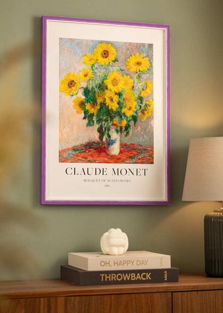 Cadre Diana Verre acrylique Violet 84,1x118,9 cm (A0)