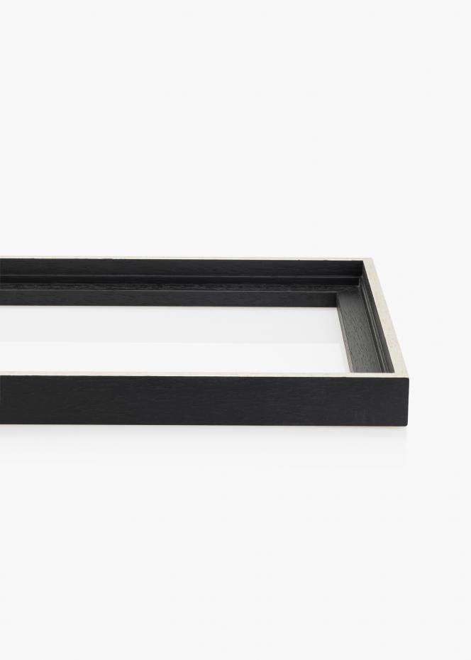 Caisse amricaine Lexington Noir / Silber 40x120 cm