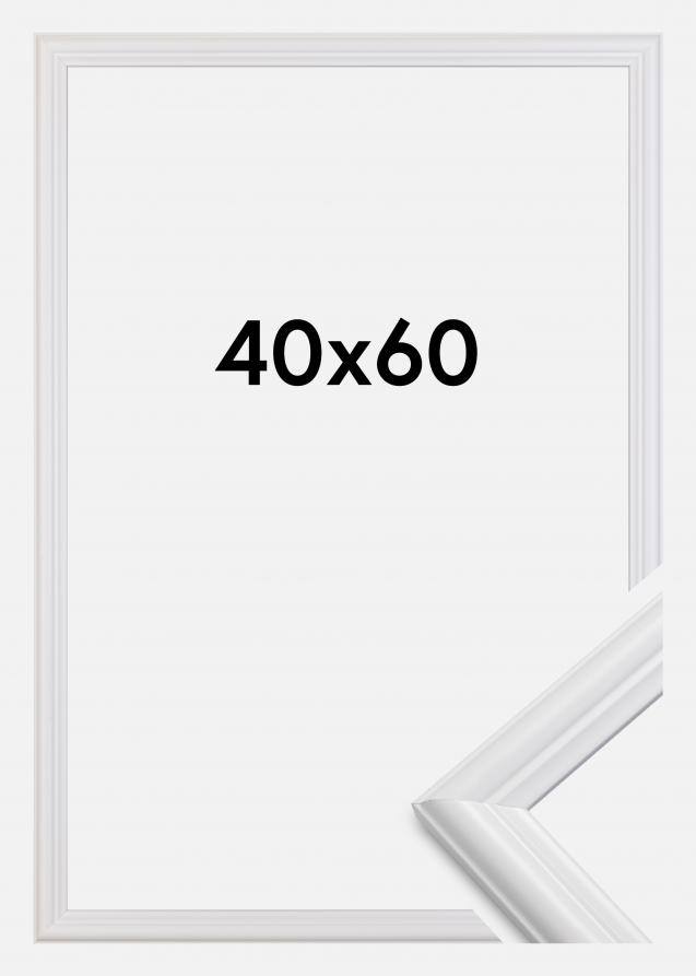 Cadre Siljan Verre Acrylique Blanc 40x60 cm