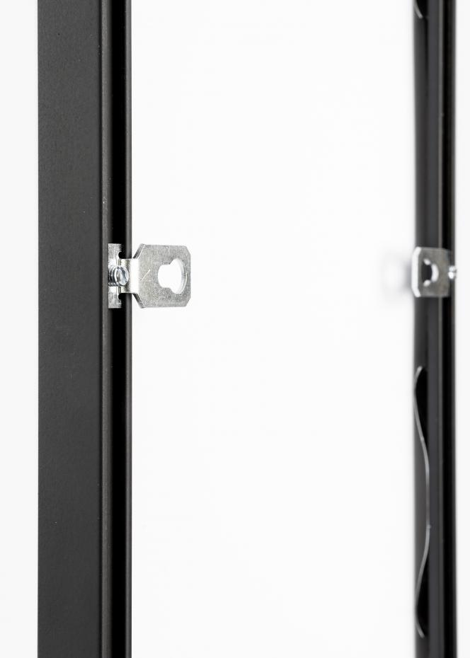 Miroir Nielsen Premium Zenit Mat Noir - Propres mesures