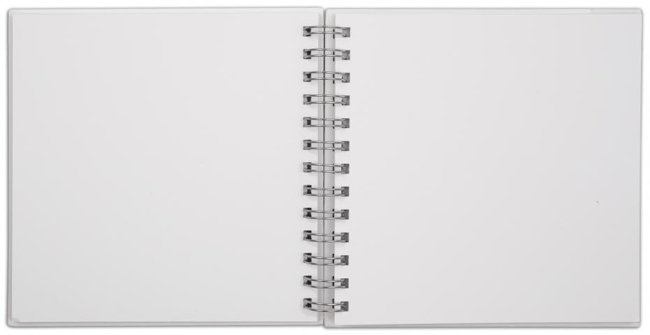 Celebration Blanc - 25x25 cm (48 pages blanches / 24 feuilles)