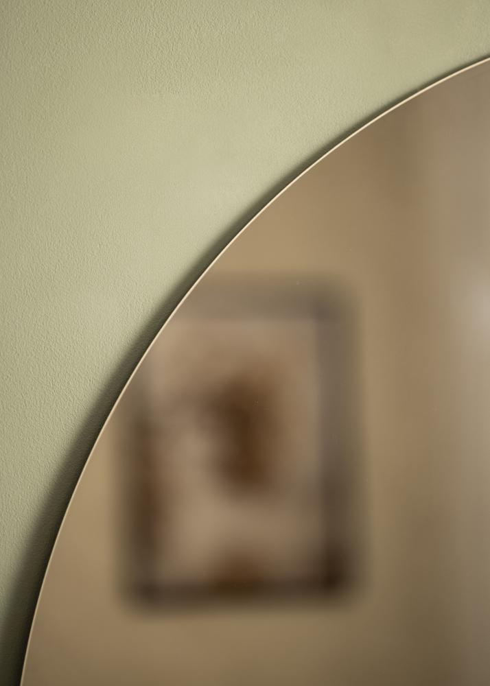 KAILA Miroir rond Dark Bronze 90 cm