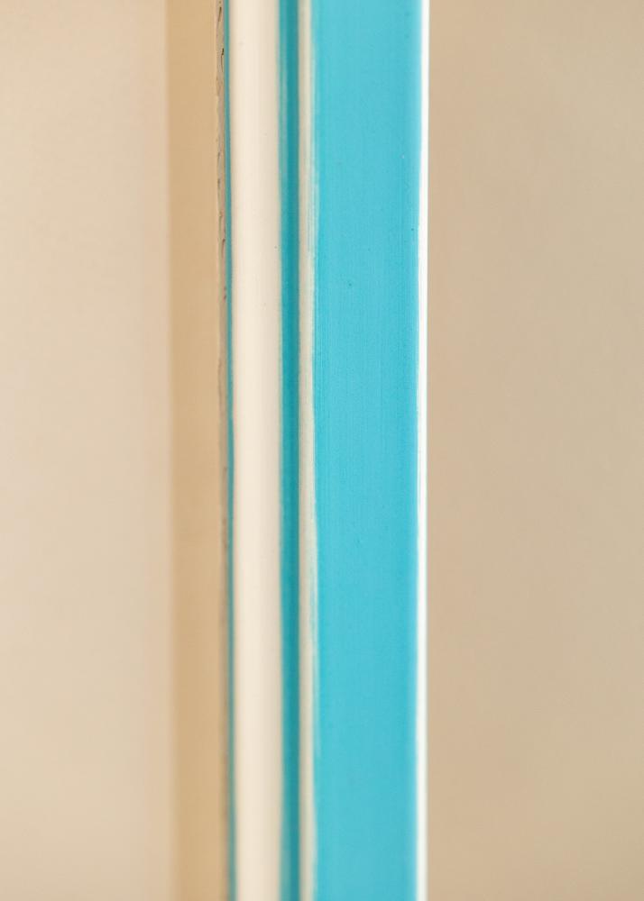 Cadre Diana Verre acrylique Bleu clair 56x71 cm