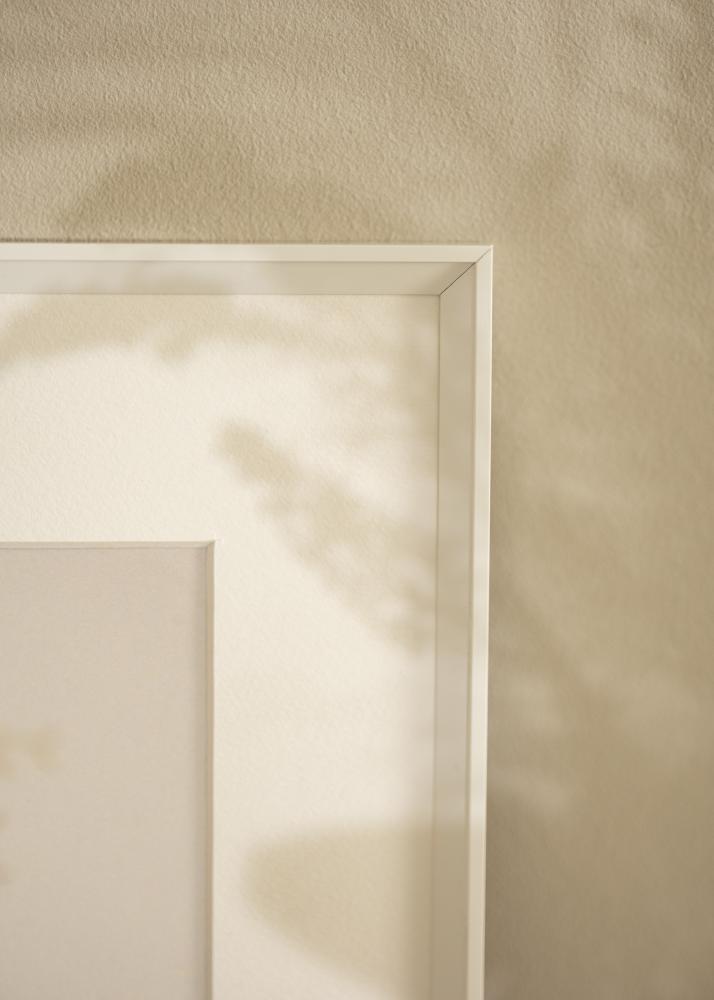 Cadre Desire Blanc 50x70 cm - Passe-partout Blanc 42x59,4 cm (A2)