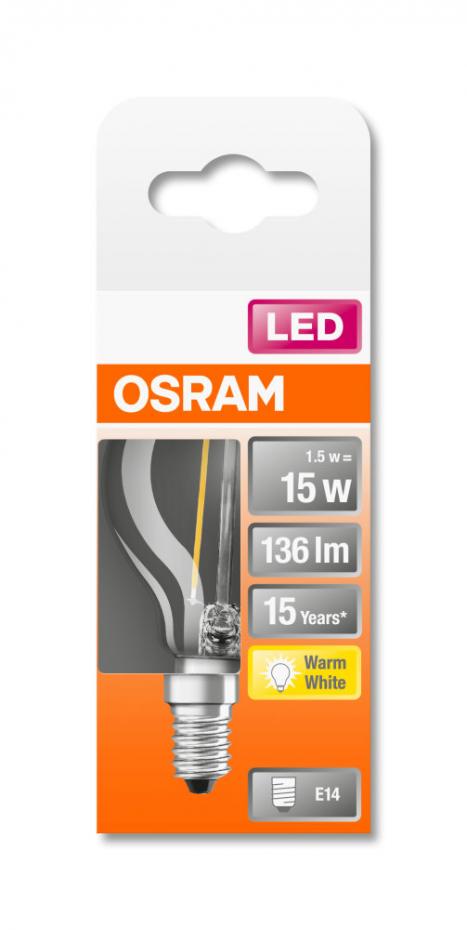 Osram Illum LED Clair - E14 1,5W
