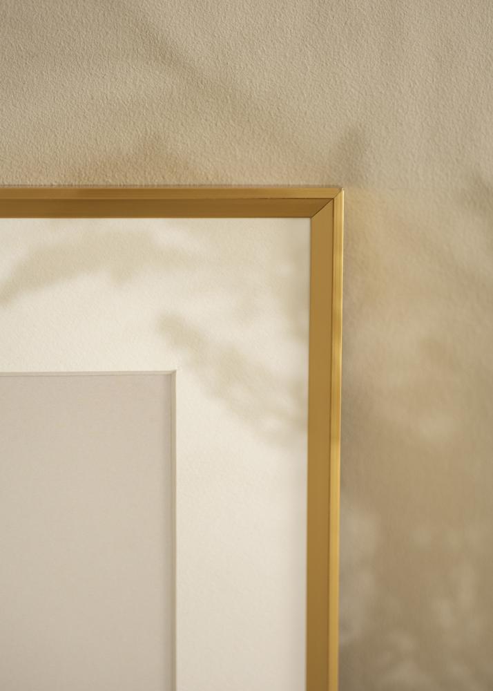Cadre Desire Or 50x70 cm - Passe-partout Blanc 42x59,4 cm (A2)