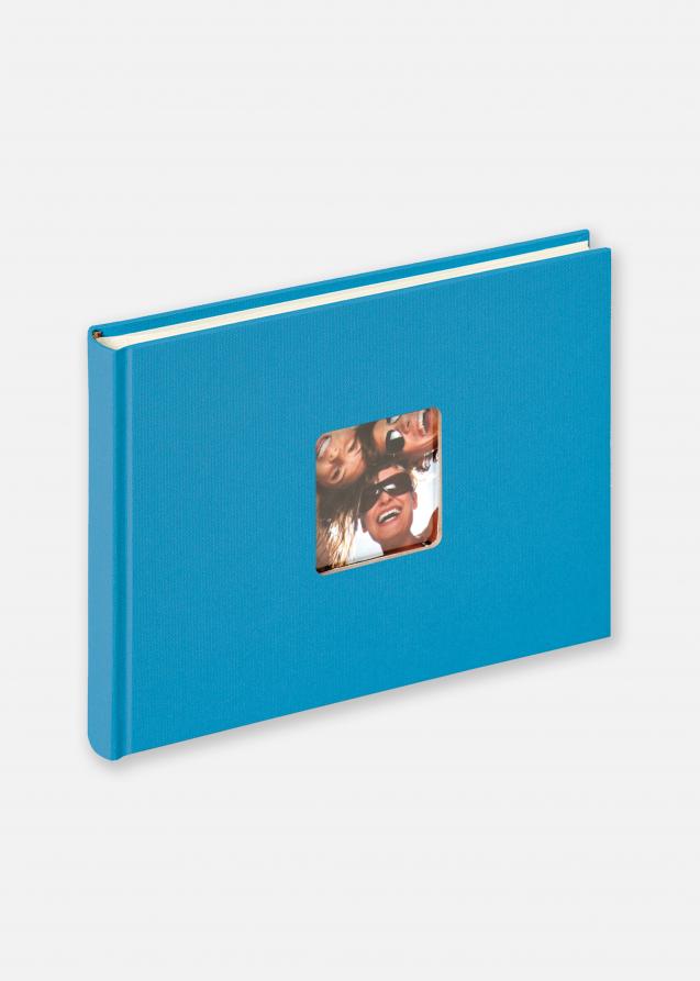Fun Album Bleu océan - 22x16 cm (40 pages blanches / 20 feuilles)