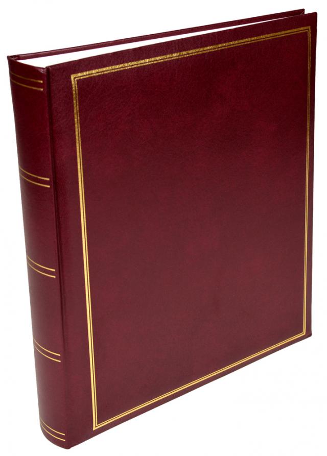 Exclusive Line Maxi Album Bordeaux 30x33 cm (100 pages blanches / 50 feuilles)