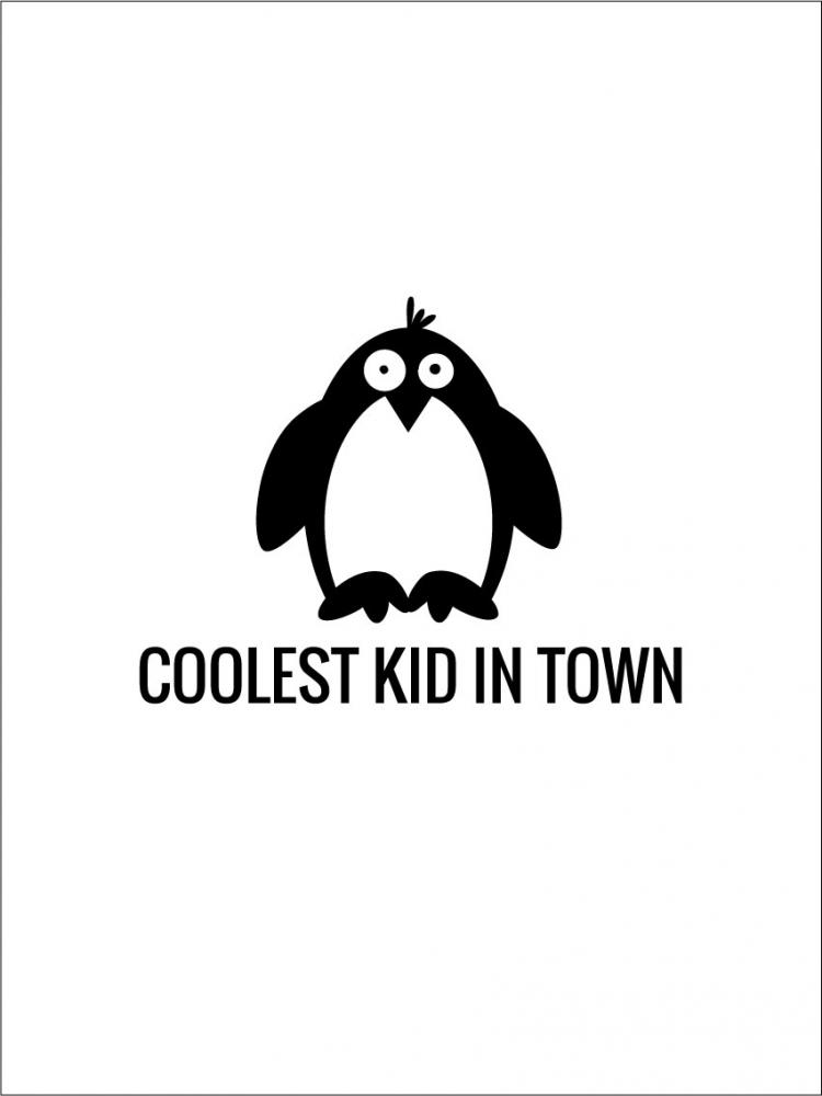 Pingouin Cool Poster