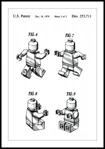 Dessin de brevet - Lego II - Poster