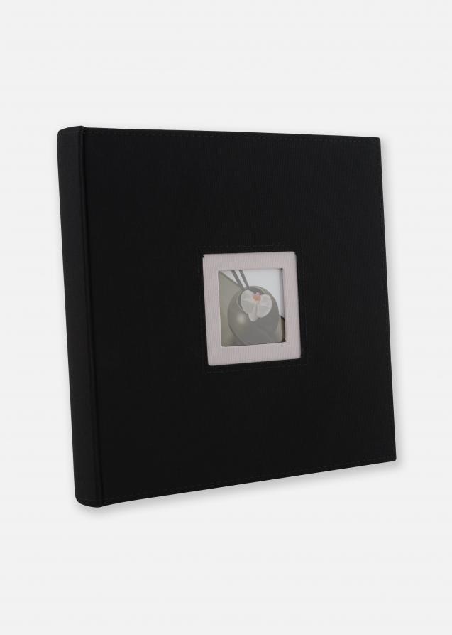Black & White Album Noir - 26x25 cm (50 Pages noires / 25 feuilles)