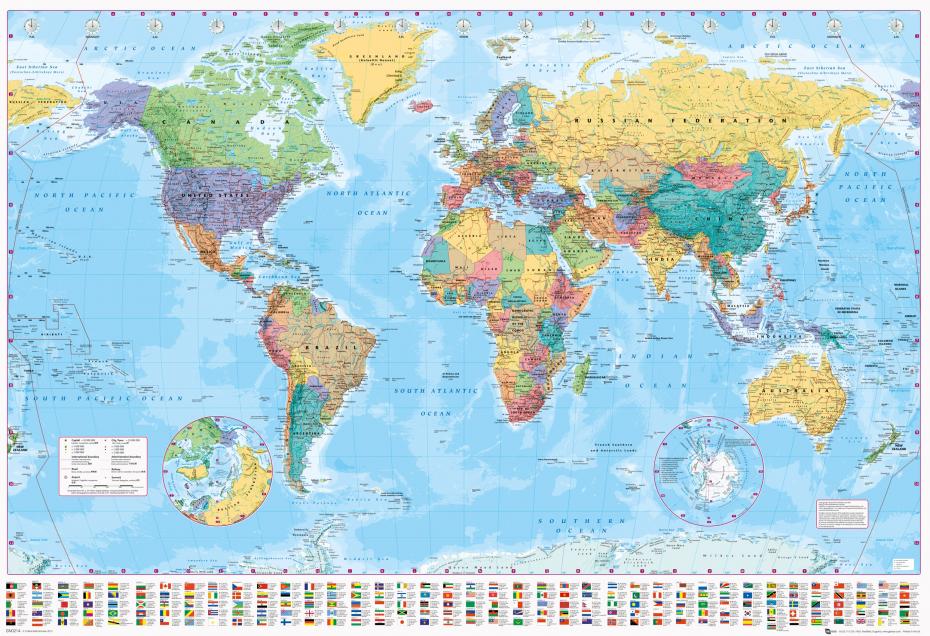 Carte du monde Classique