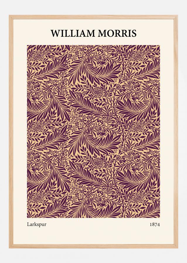 William Morris - Larkspur 6 Poster