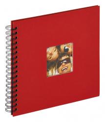 Fun Album spirale Rouge - 26x25 cm (40 pages noires / 20 blad)