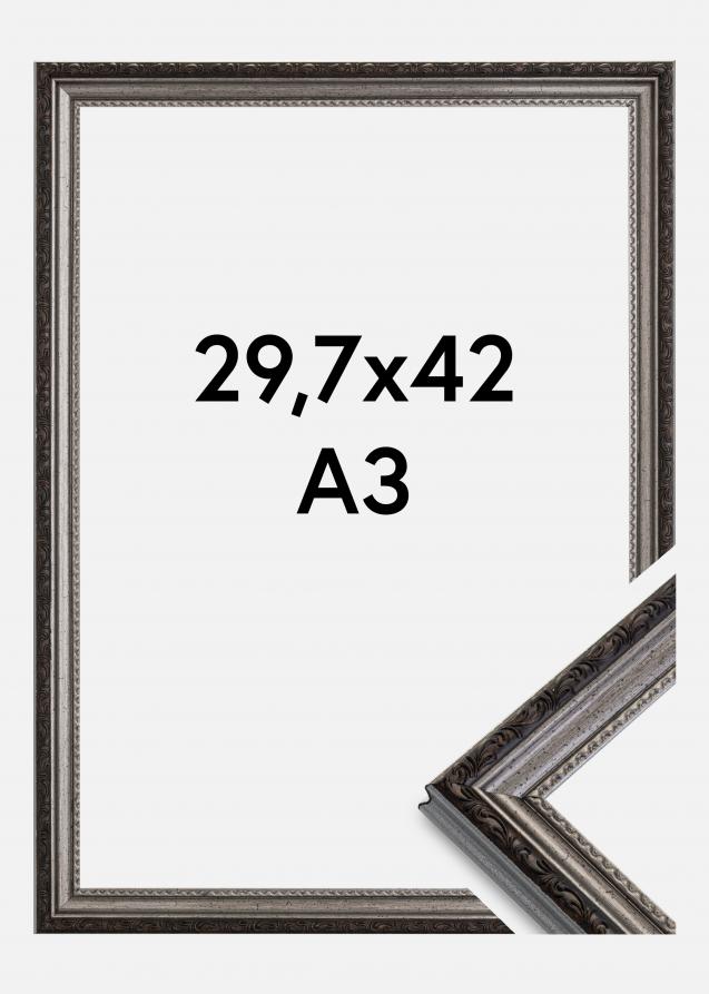 Cadre Abisko Verre Acrylique Argent 29,7x42 cm (A3)
