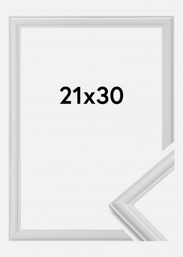 Cadre Line Blanc 21x30 cm