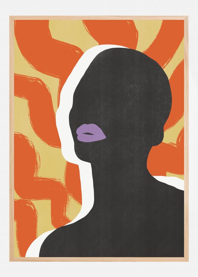 Anonymous Portrait In the Sun Poster