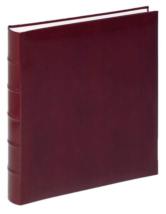 Walther Album photo Classic Rouge - 29x32 cm (60 pages blanches / 30 feuilles)