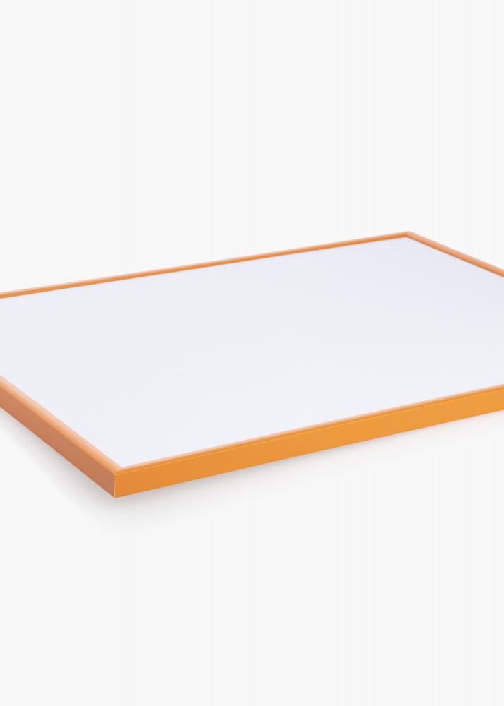 Cadre New Lifestyle Orange clair 30x40 cm - Passe-partout Blanc 21x29,7 cm