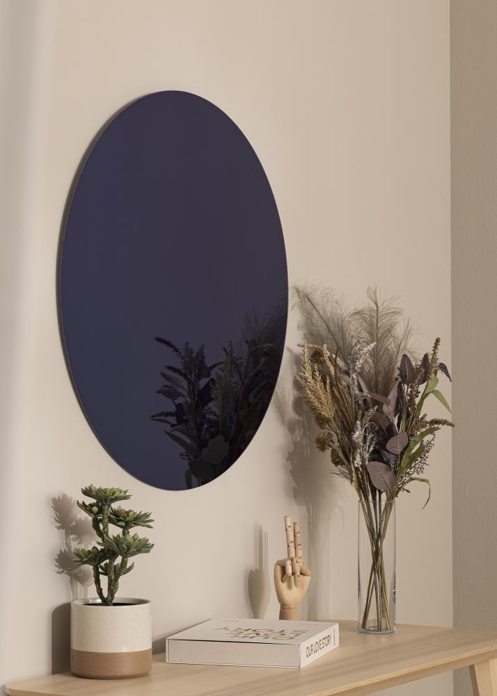 Miroir Dark Blue diamtre 80 cm
