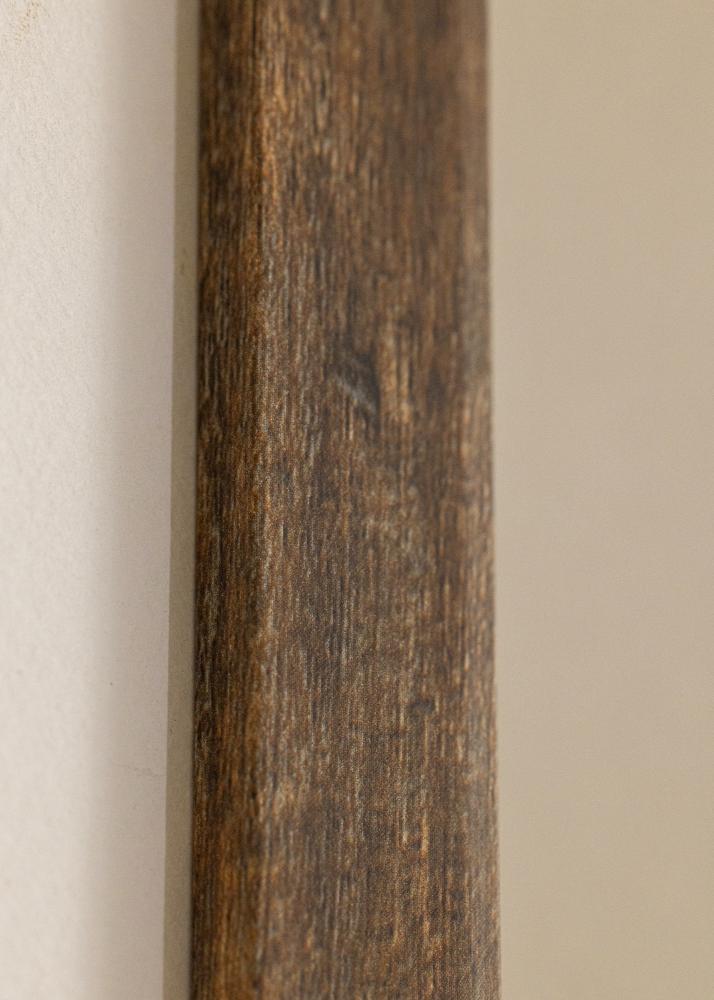 Cadre Fiorito Washed Oak 50x70 cm - Passe-partout Blanc 40x60 cm