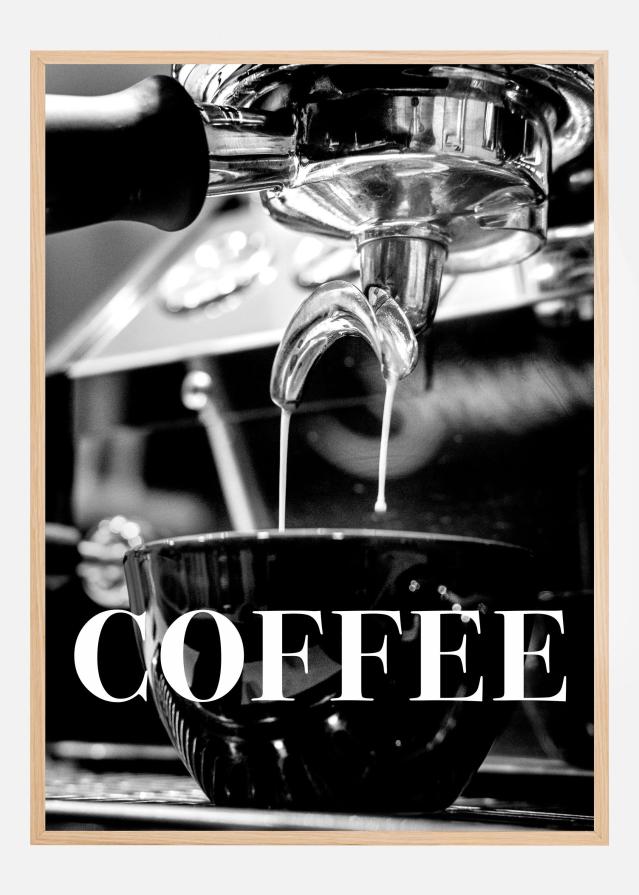 Coffee Text Poster