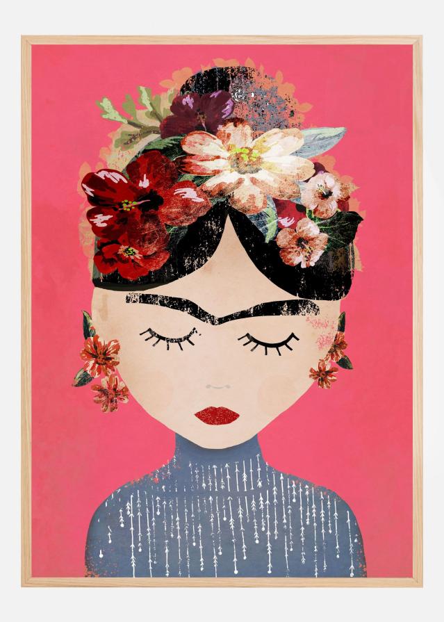 Frida (Pink Version) Poster