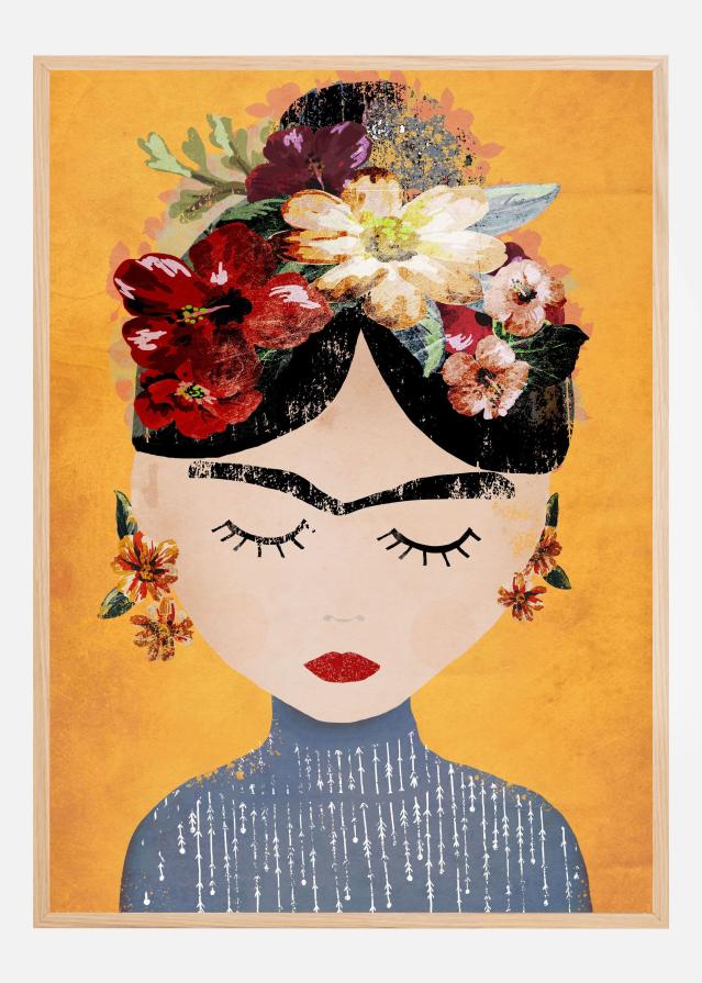 Frida (Yellow Version) Poster