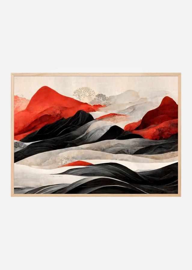 Red Mountains Poster