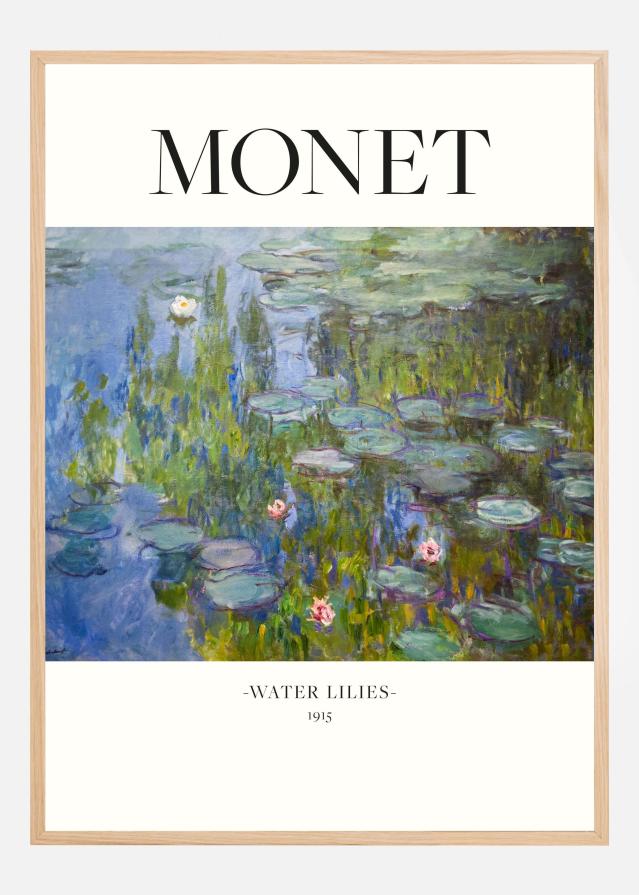 Water Lilies 1915 Poster