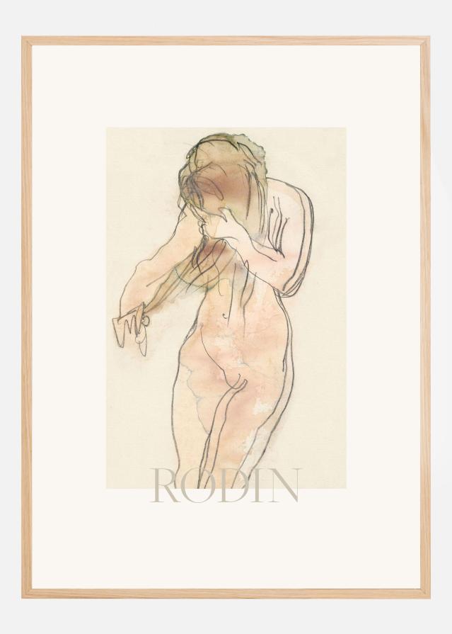 Study of Nude Poster