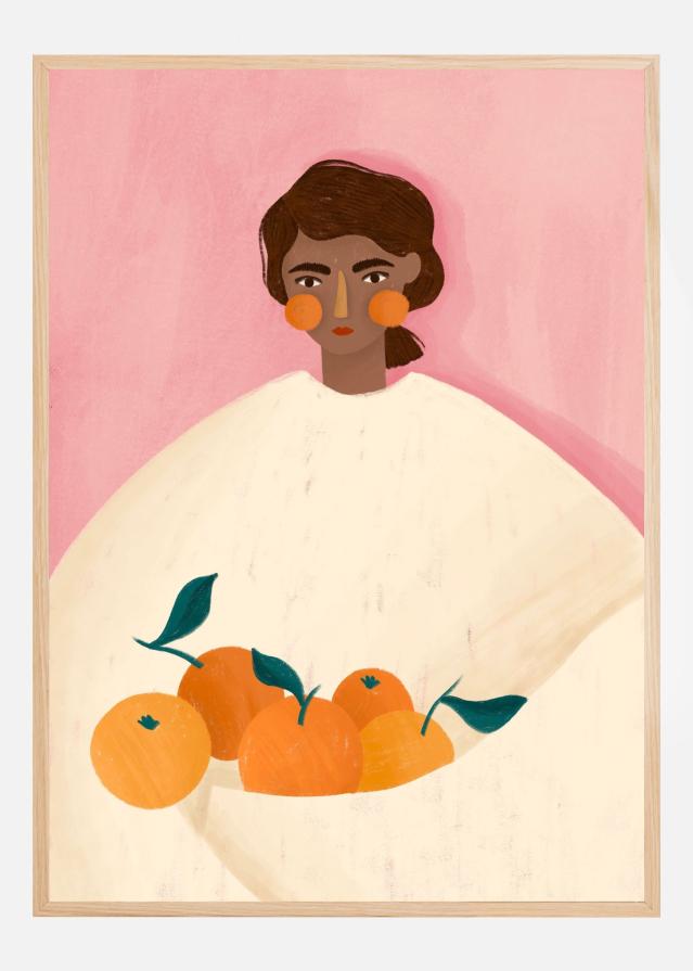 The Woman With the Oranges Poster